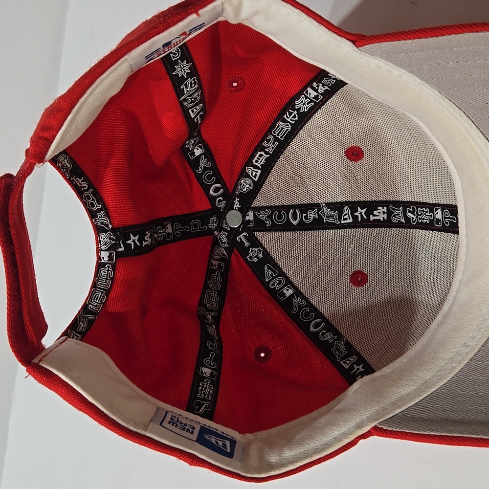Washington Nationals Red Baseball Cap New Era One Size Adjustable Fitted Hat - Picture 7 of 8